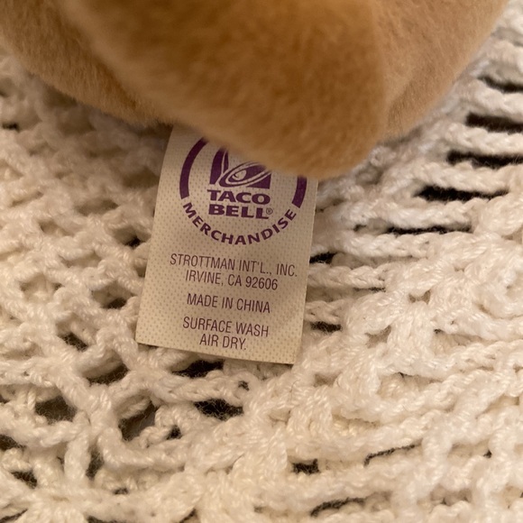 Taco Bell 2000s Happy New Year Amigos Stuffed Plush Talking Chihuahua Dog - Picture 4 of 5